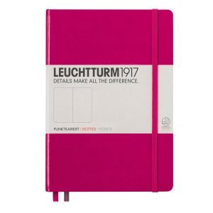 leuchtturm1917 in berry dotted journal notebooks