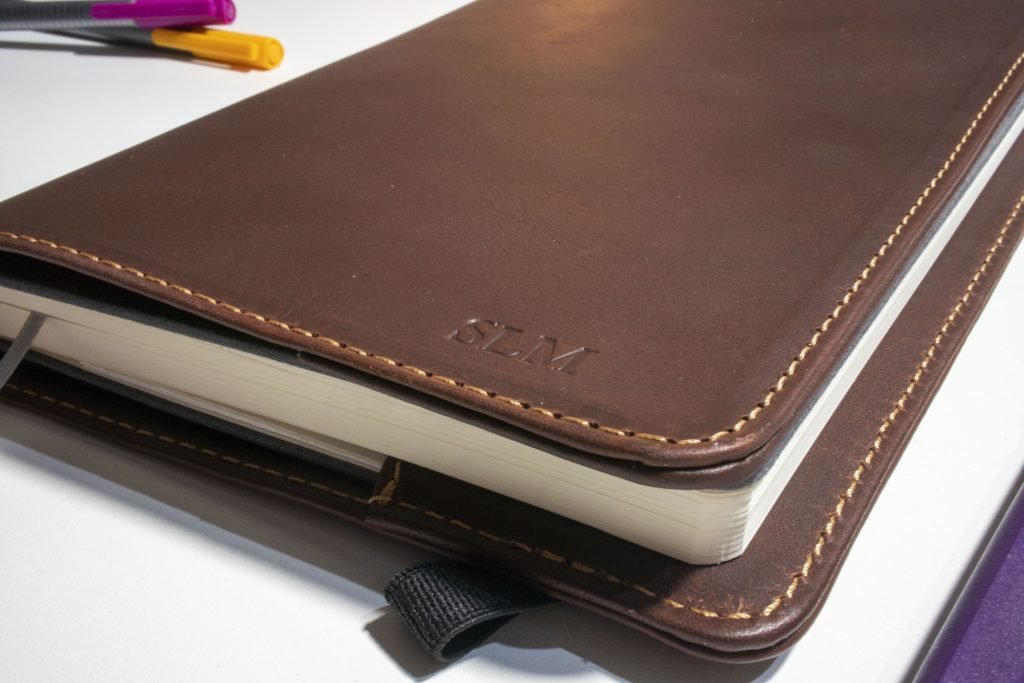 Leather Bullet Journal cover! The pad and Quill dot grid notebook review!