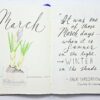 Hello march bullet journal