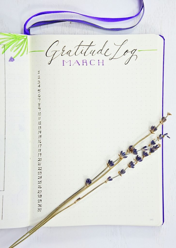 Bullet Journal March Setup with 6 Free Printables ⋆ Sheena of the Journal