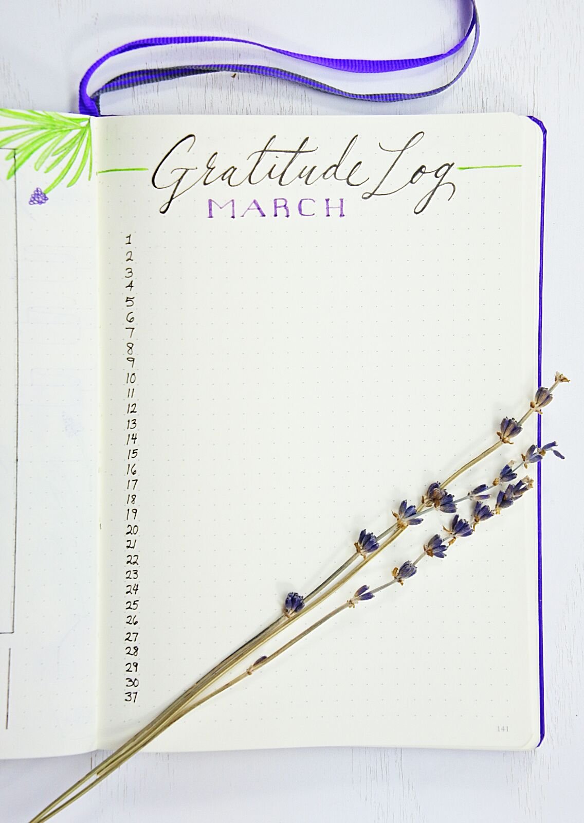 Bullet Journal March Setup with 6 Free Printables ⋆ Sheena of the Journal