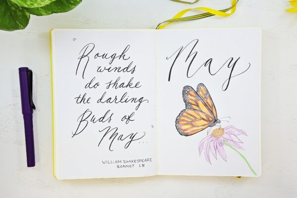 hello may bullet journal