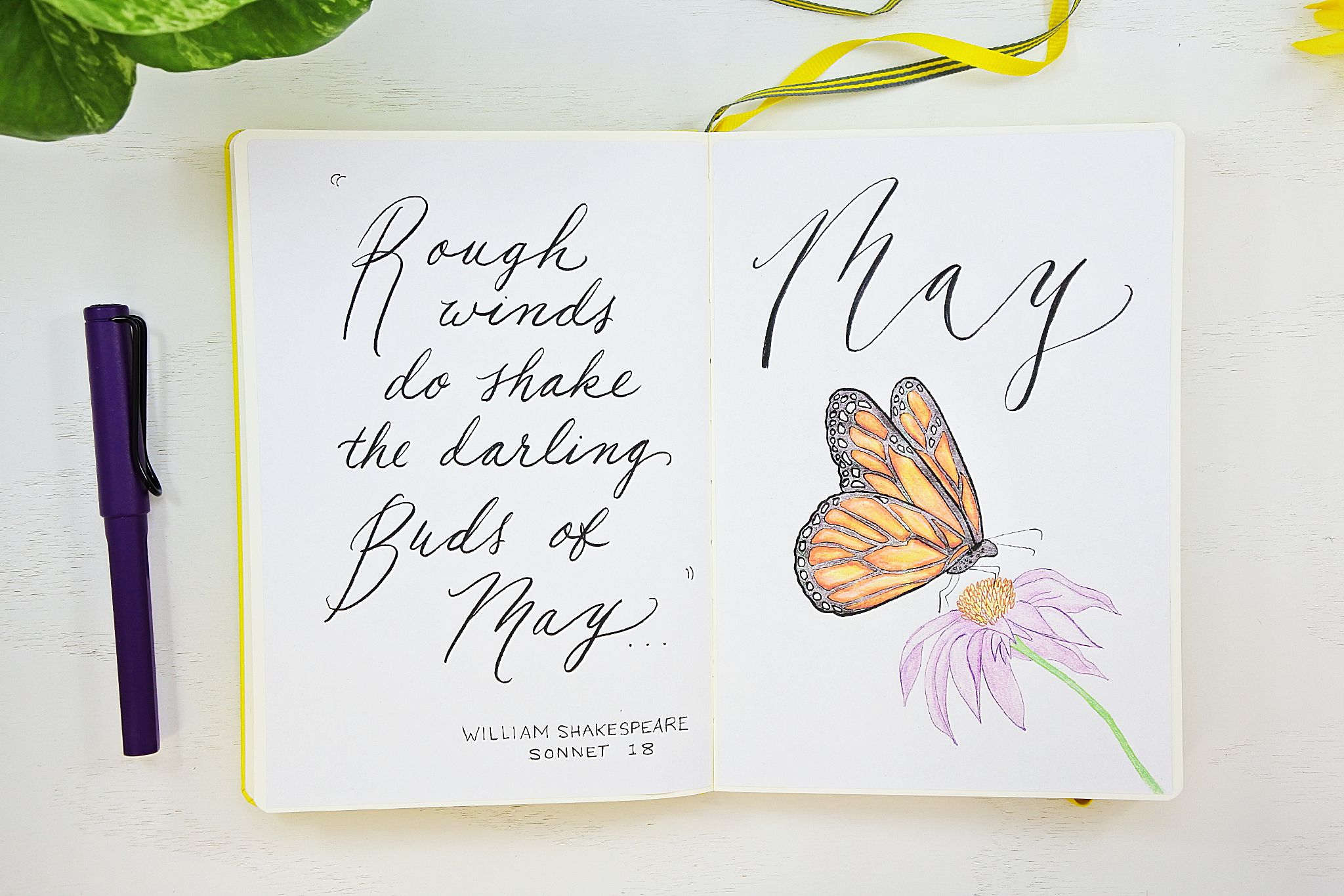 May setup with free printables sheena of the journal