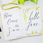 june bullet journal