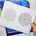 Avery Shipping Labels as a DIY sticker