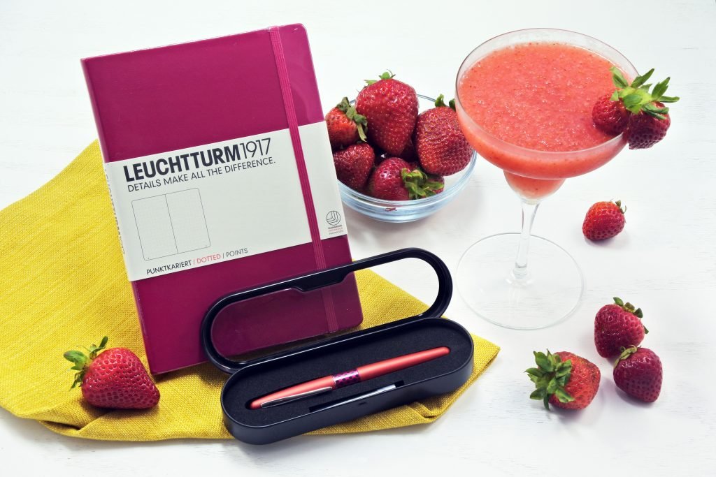 bullet journal giveaway strawberry daiquiri