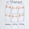 memories bullet journal