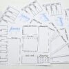 bullet journal weekly spreads