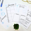 January 2018 Bullet Journal Starter Kit