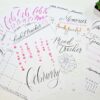 February Monthly planning printables bullet journal