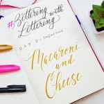 instagram challenge hand lettering