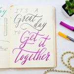 organize bullet journal