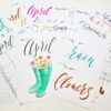 april bullet journal printables