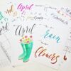 april bullet journal printables