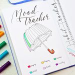bullet journal mood tracker