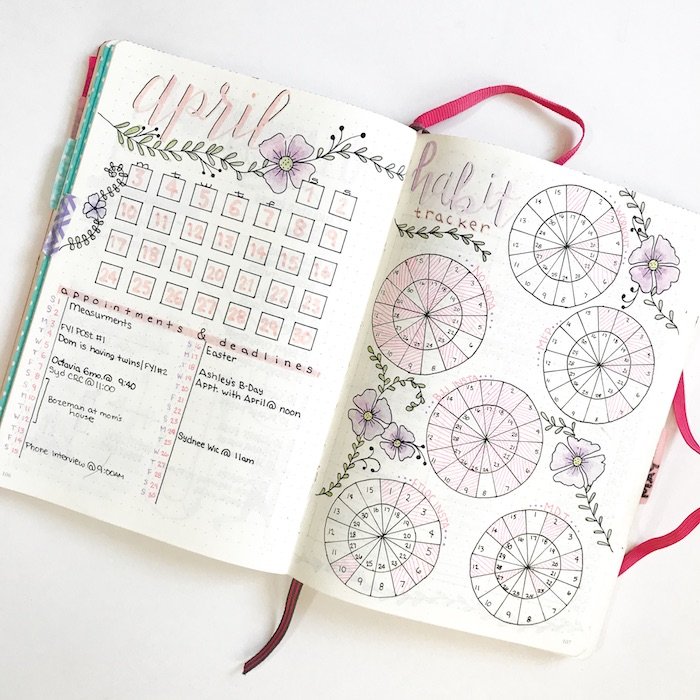 9 Best Bullet Journal Habit Trackers You Have To See Now