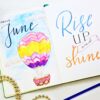 hello june monthly planner printables