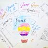 june monthly planning printables
