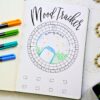 Bullet journal fireflies mood tracker