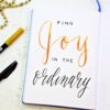 Hand lettered quotes for your bullet journal. Available as an instant download!