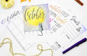 October Bullet Journal Setup with Free Printables ⋆ Sheena of the Journal