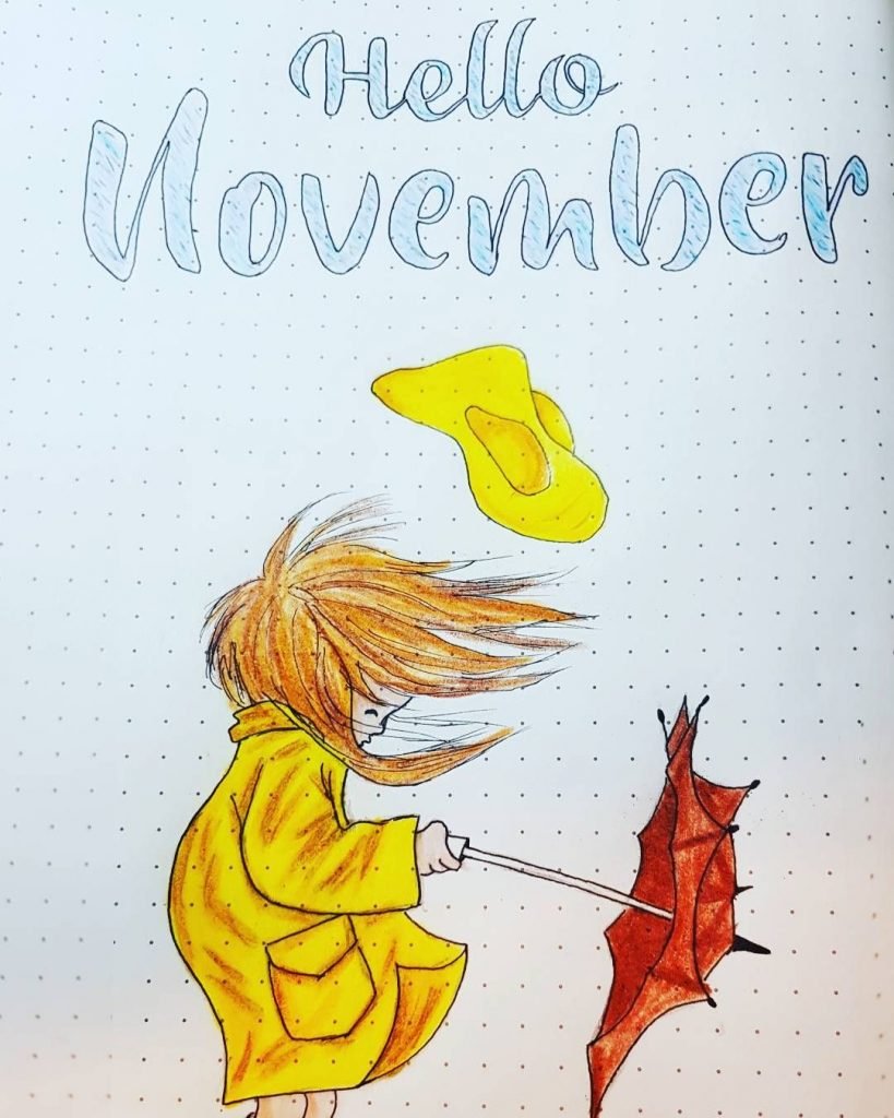 Creative fall cover pages for your bullet journal!