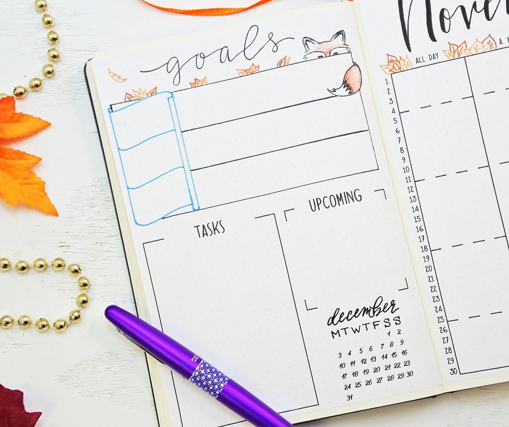 Printable goals for november