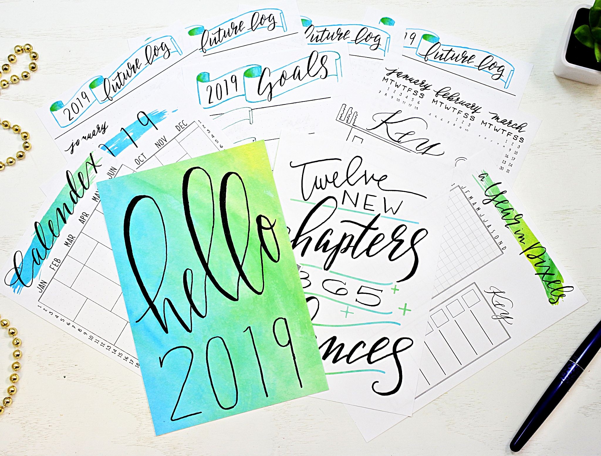 2019 Bullet Journal Starter Kit ⋆ Sheena of the Journal