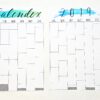 Bullet journal starter kit printable Calendex