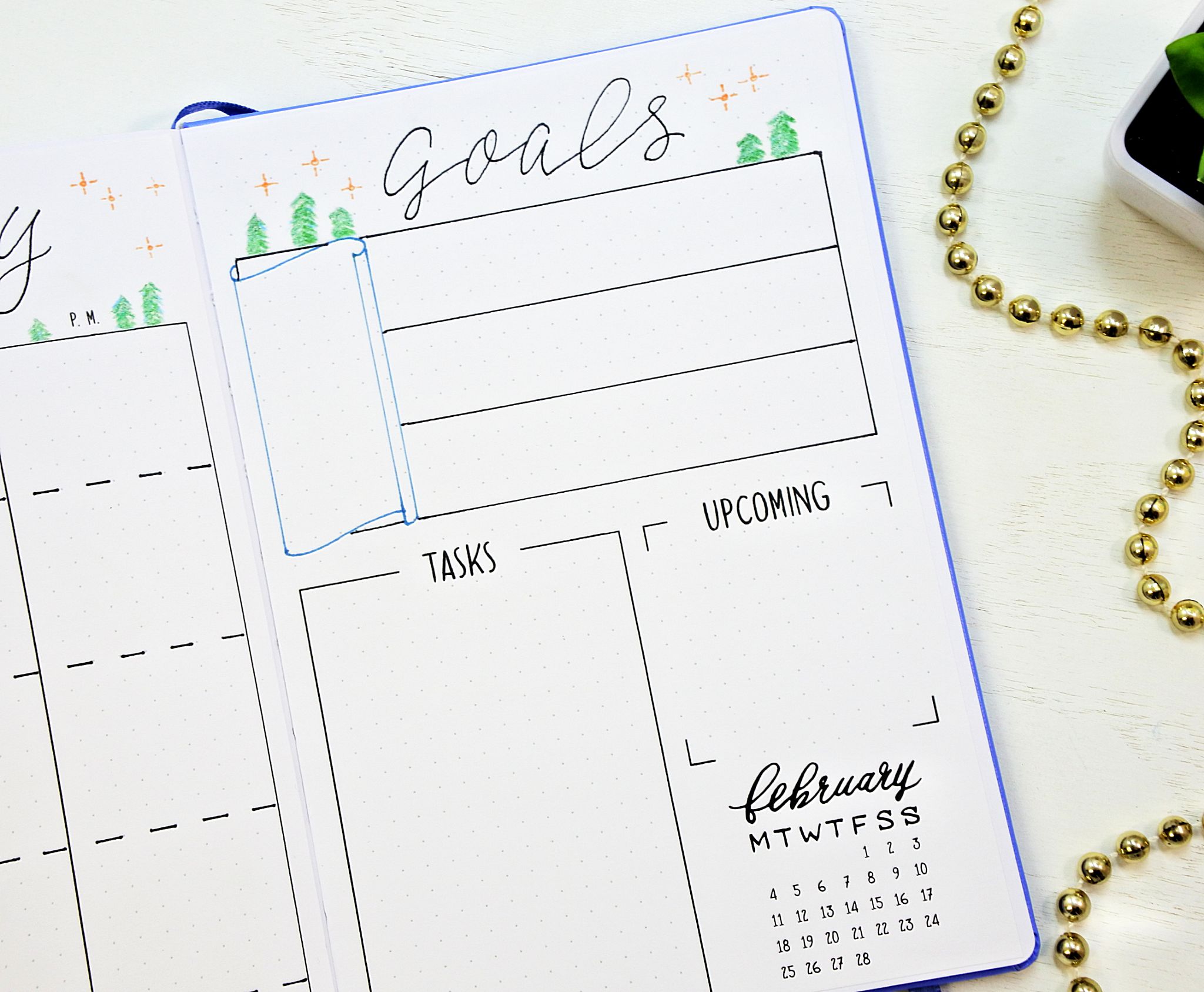 January Bullet Journal Printable Setup ⋆ Sheena of the Journal