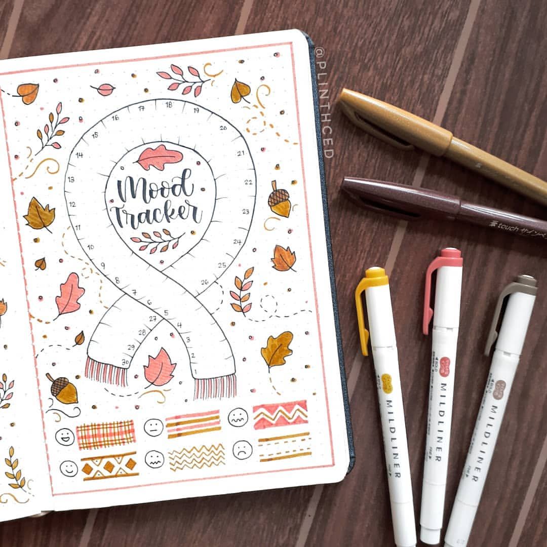 November Bullet Journal Theme Ideas ⋆ Sheena of the Journal