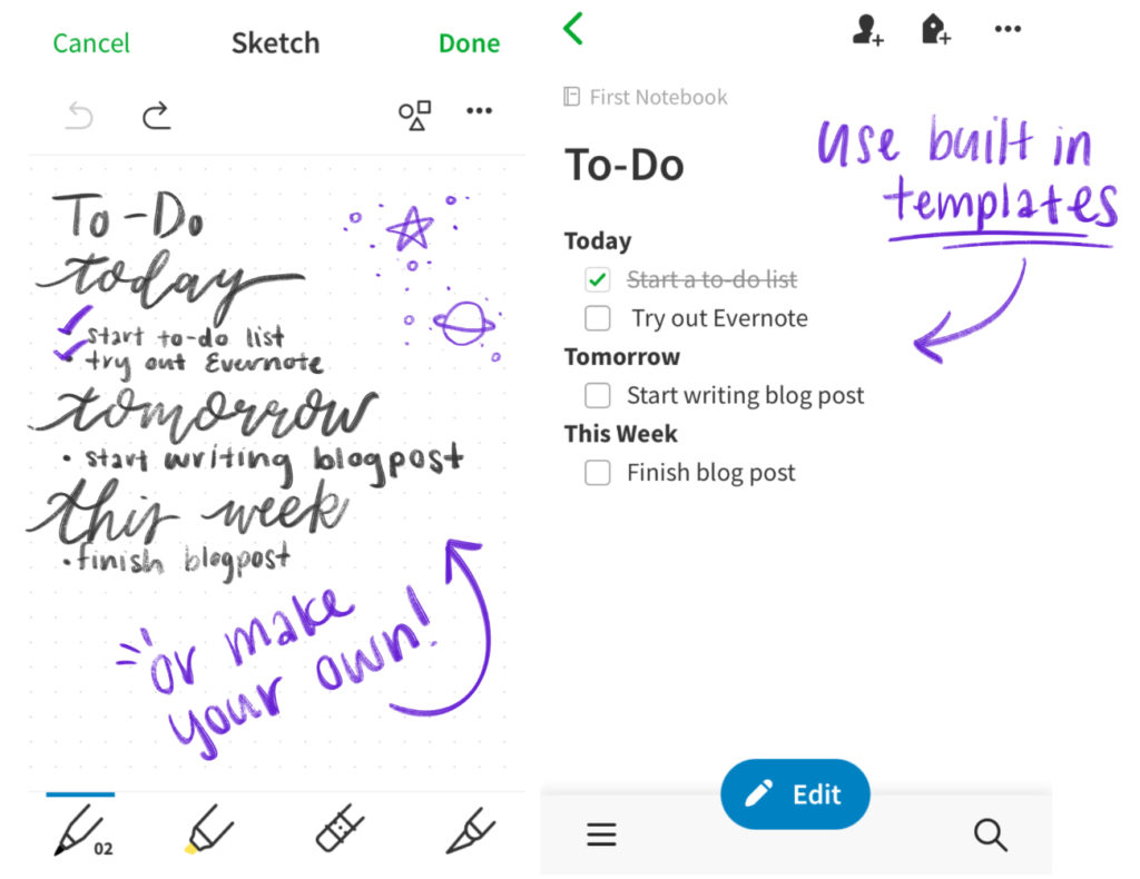 Digital Bullet Journal