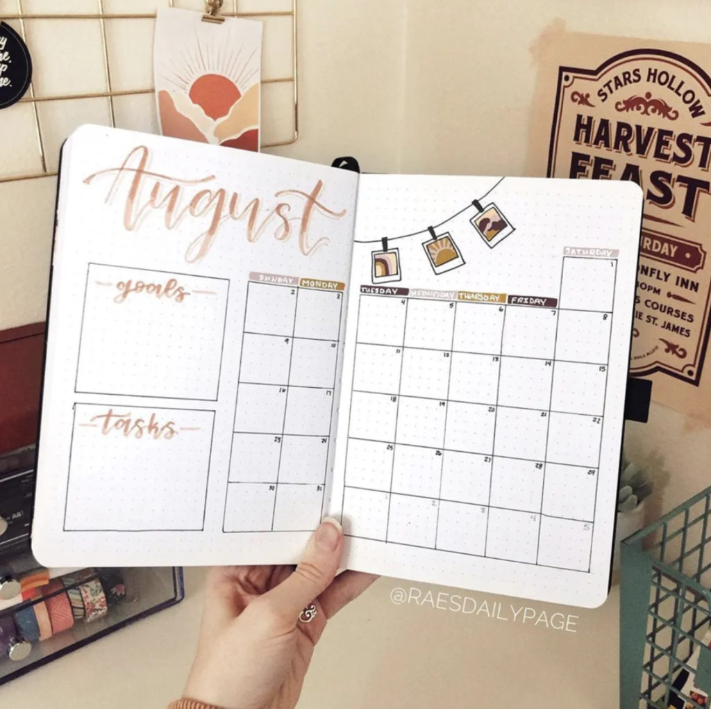 Minimalist Bullet Journal Theme