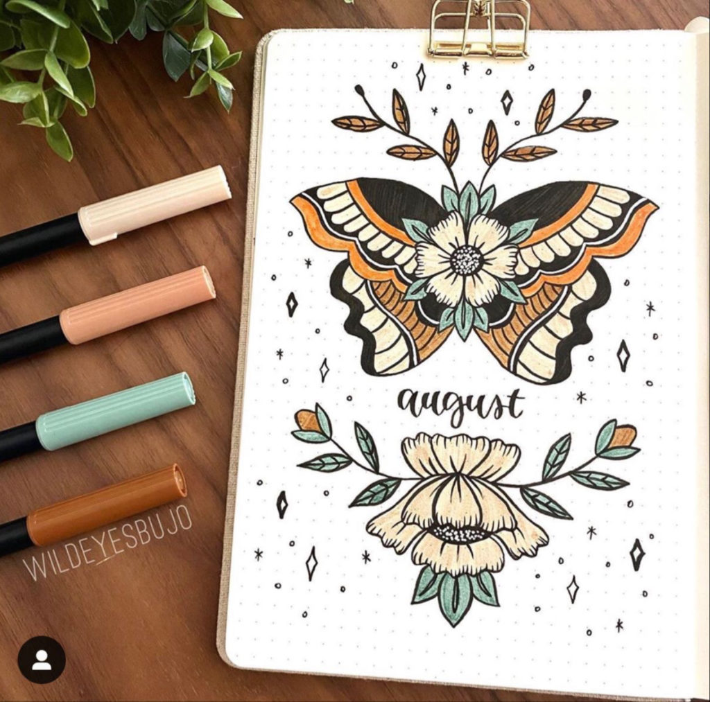 Boho Bullet Journal Theme