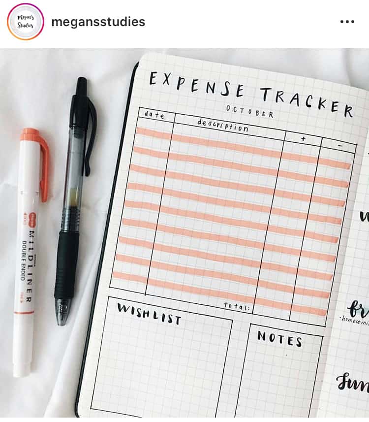 Expense Tracker Ideas