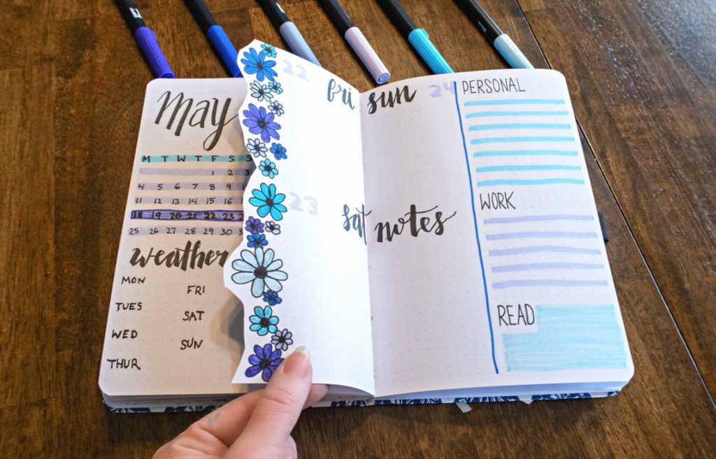 Dutch door weekly spread