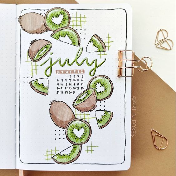 April Bullet Journal Inspiration - Rae's Daily Page