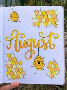 bee august bullet journal