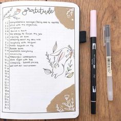 cute gratitude spread