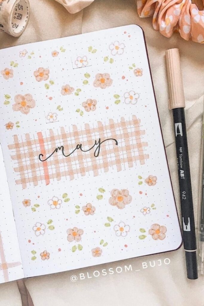 Cute bullet journal theme 